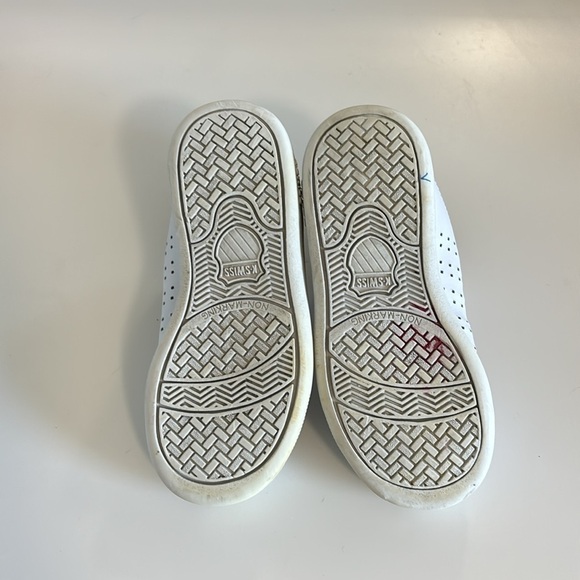 K Swiss Velcro butterfly sneakers size 11.5 - Picture 5 of 5